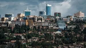 The view Kigali city Rwanda
